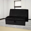 SOFÁ CAMA 2 LUGARES MALU – MATRIX – PRETO