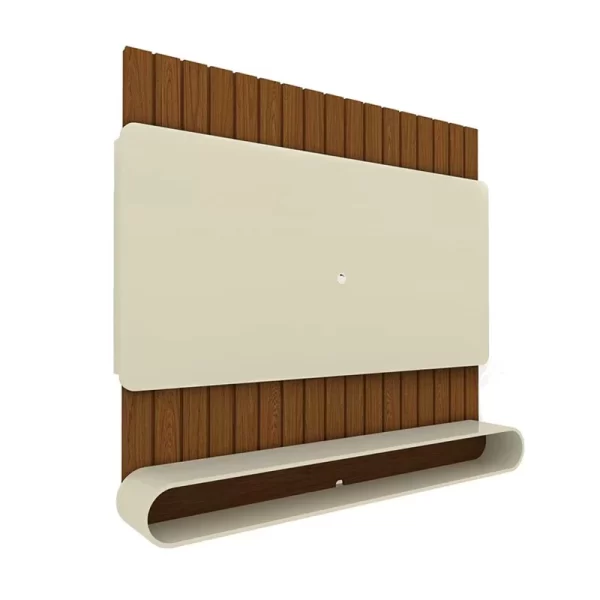 Home Suspenso Prime Ripado Larg. 1.83m Castanho/Off White Gelius - Image 3