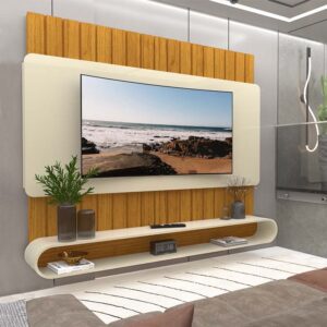 Home Suspenso Prime Ripado Larg. 1.83m Naturale/Off White Gelius
